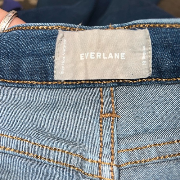Everlane High Rise Skinny Blue Jeans Size 30 Regular - Picture 8 of 9